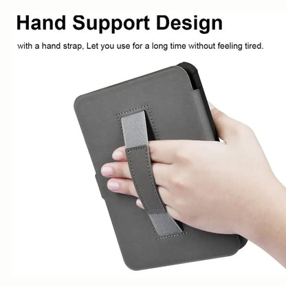 Case for Kobo Clara Colour BW 2024 & 2E – 6" Sleep/Wake Ebook Cover with Hand Strap Holder (N367/N365/N506)