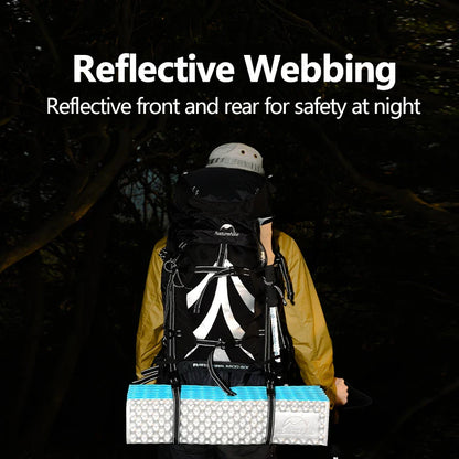 Naturehike 70L Camping Backpack — Large Capacity Ergonomic Hiking & Trekking Bag for Men with Rain Cover