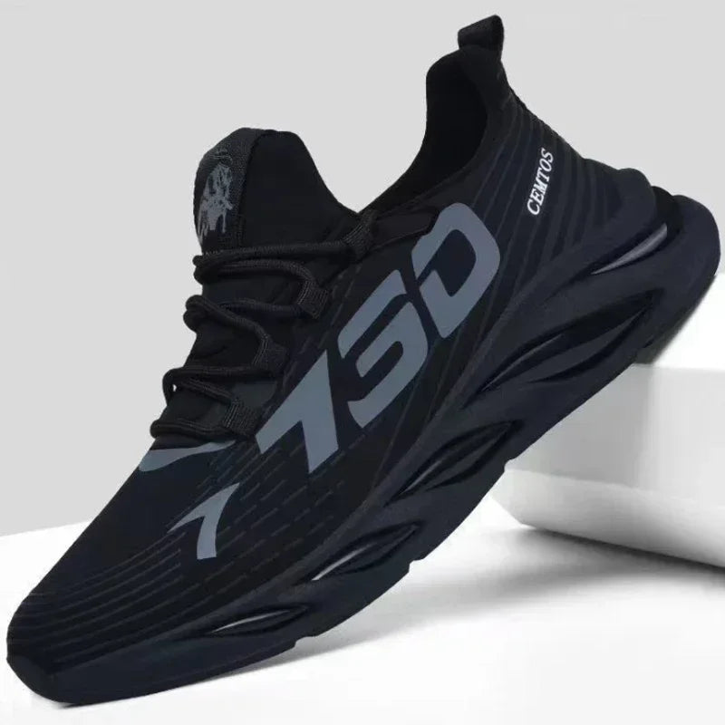 Men’s Casual Slip-On Sneakers – Lightweight Breathable Running, Walking, Training & Tennis Shoes