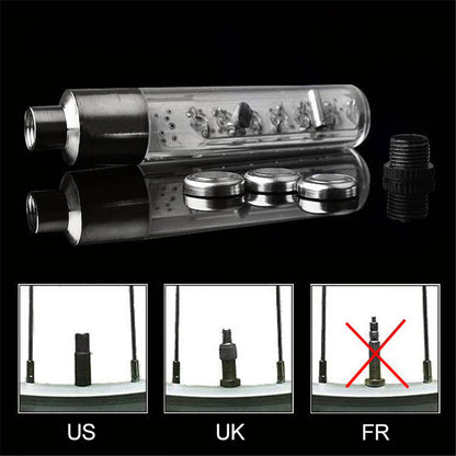 LED Bike Light – Neon Spoke Light Wheel Tire Valve Caps, Waterproof Bicycle Motion Sensor Warning Light for Head and Rear