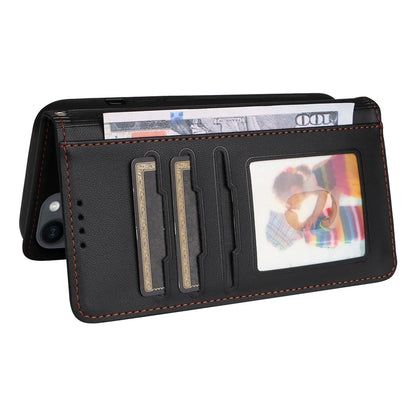 BETOPNICE 2-in-1 Detachable Wallet Case for iPhone 16/15/14/13/12/11/XR/XS Series – Magnetic Clasp Flip Cover with Removable Phone Case