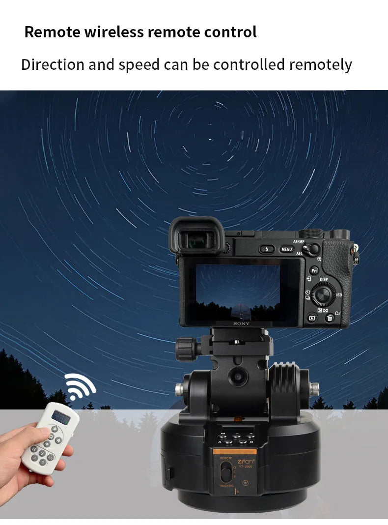 Thermal Imaging Camera Automatic Bracket - Remote Panning, Animal Observation, 2kg Load Capacity, Face Following Head Stabilizer