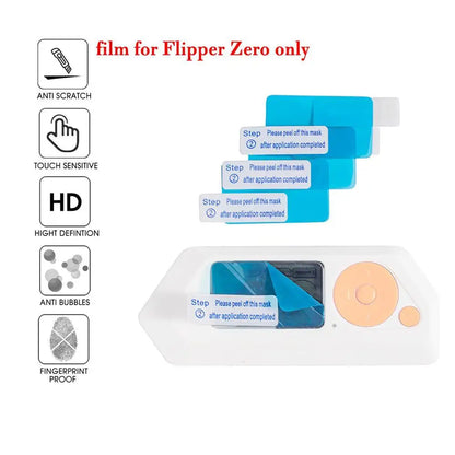 Flipper Zero Screen Protector Film – Protective Cover for Game Console Display, Durable Accessory Gift for Kids & Adults