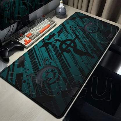 Fullmetal Alchemist XXL Gaming Mouse Pad – Large Anti-Slip Keyboard Desk Mat for Home & Office