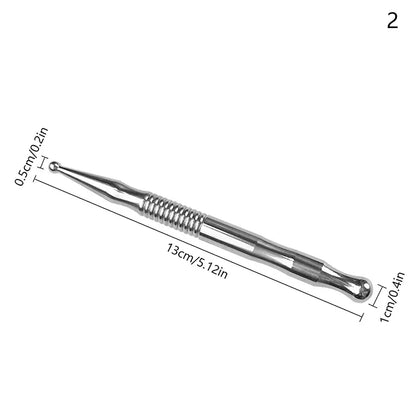 Stainless Steel Manual Acupuncture Pen – Trigger Point Massager for Deep Tissue Pain Relief & Meridian Health Care