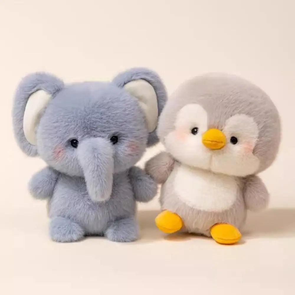 16cm Cute Plush Companion Doll — Capybara & Elephant Stuffed Animal Pillow, Soft Plush Bear Toy for Sleeping Gift
