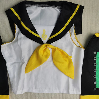 Anime Rin & Len Cosplay Costume — Kagamine JK Uniform for Halloween, Comic Con & Cosplay Outfits