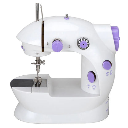 Portable Electric Household Sewing Machine | Beginner-friendly with Light and Speed Control - DIY Home Sewing Accessories
