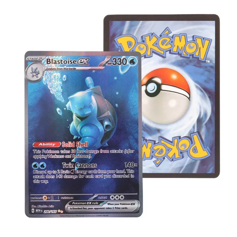 60-100Pcs English Pokemon Cards – Holographic EX, Vstar, Vmax, GX, Charizard, Mewtwo & Evolution Combos