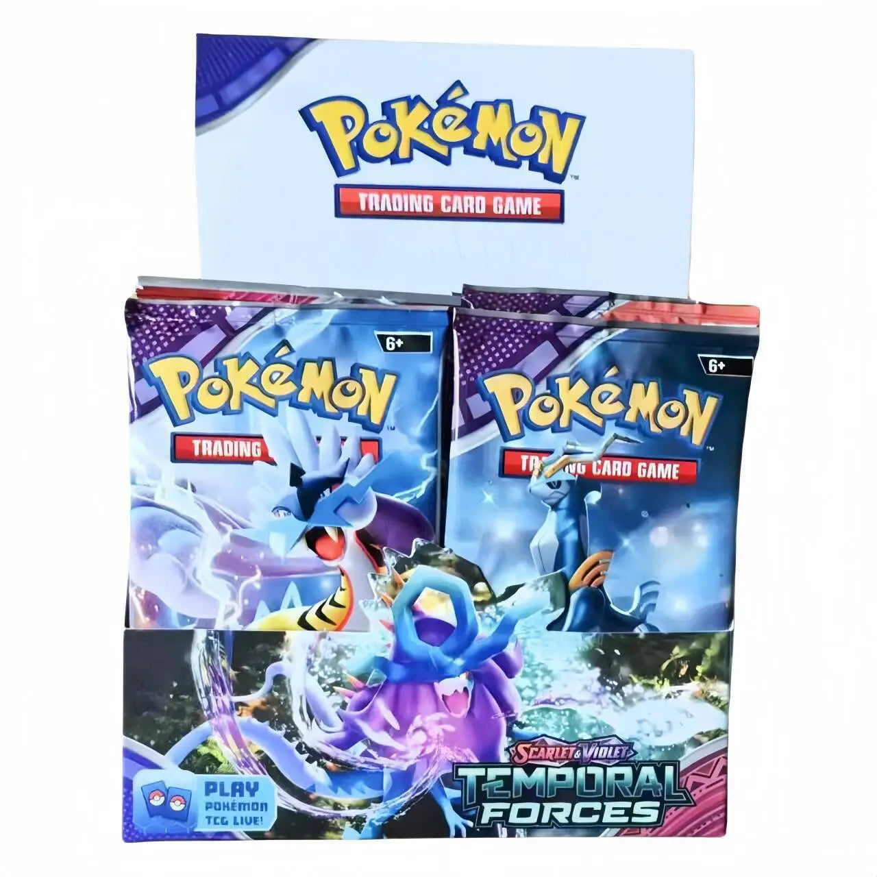 324/360 Pcs Pokemon Card Set – SCARLET and VIOLET 151, Obsidian Flames, PALDEAN FATES, Ultra Prism English Booster Cards for Battle and Collection