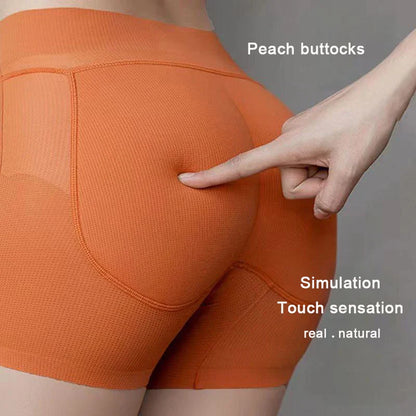 Peach Butt Natural Latex Hip Lifting Pants – Soft Fake Butt Underwear for Enhanced Curves