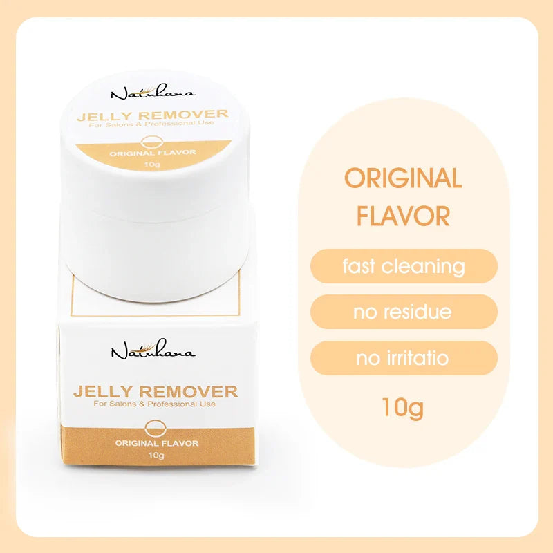 NATUHANA Eyelash Extension Jelly Remover – Fast, Safe, Non-Irritating Gel Glue Remover for Makeup