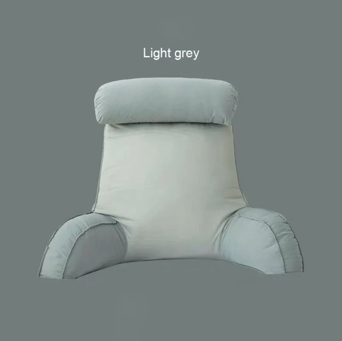 Triangular Headboard Wedge Pillow – Large Reading Backrest Support Cushion for Bed Sleeping & Positioning Comfort Bolster