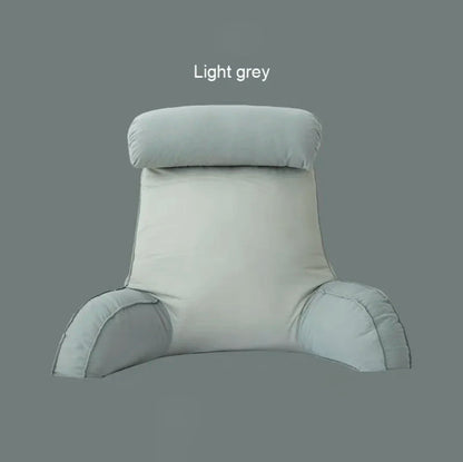 Triangular Headboard Wedge Pillow – Large Reading Backrest Support Cushion for Bed Sleeping & Positioning Comfort Bolster