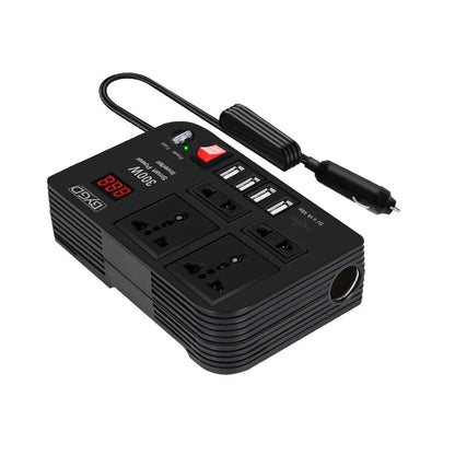 Multi-Function Home Inverter: DC 12V to 220V Modified Sine Wave, 300W High-Power Automotive Power Converter