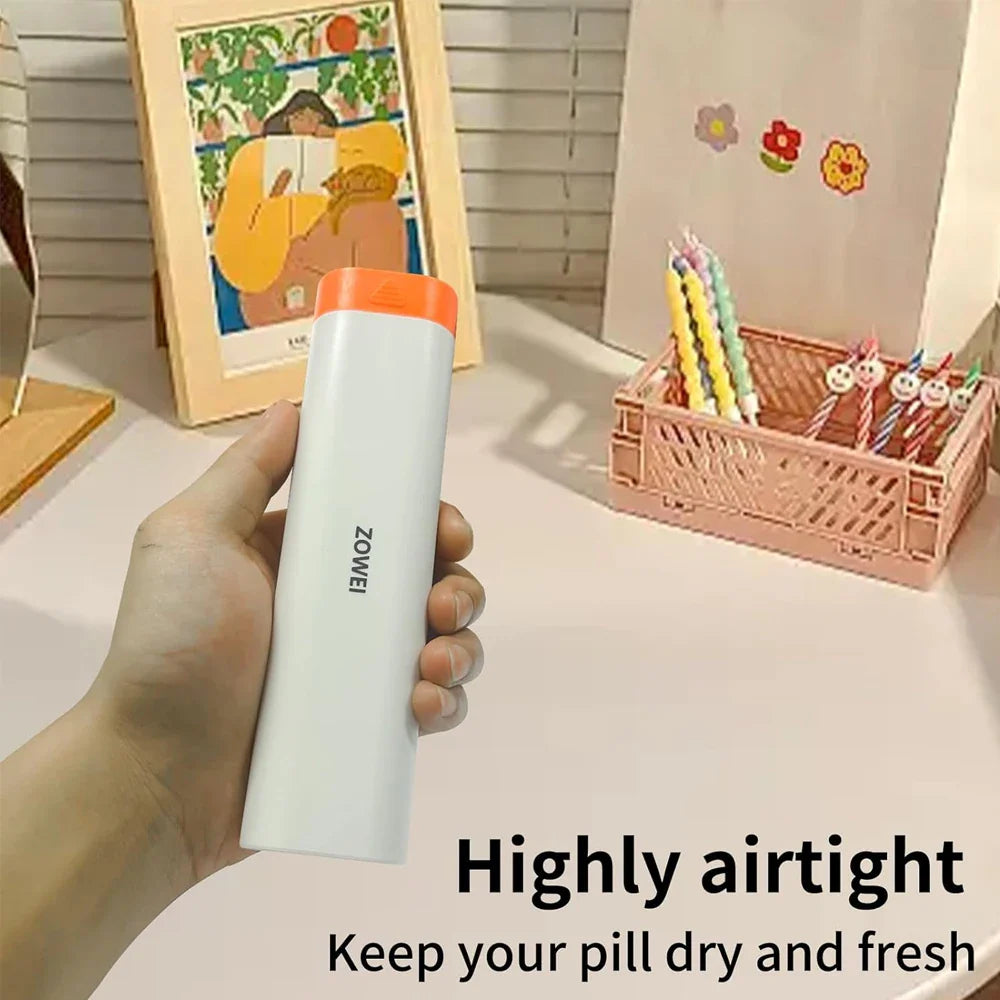 Weekly Pill Organizer – 7-Day Travel Case for Vitamins, Medicines & Supplements, Cute Pills Holder