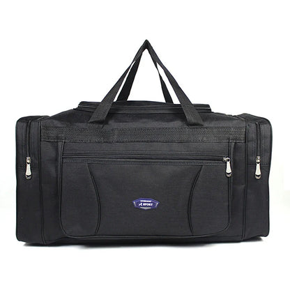 Oxford Waterproof Men’s Travel Bag — Large Capacity Hand Luggage, Weekend Duffle & Business Gym Bag
