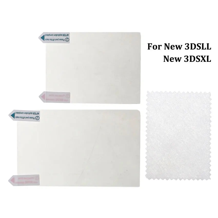 JCD Clear LCD Screen Protector Film for NDS, DSi, 2DS, 3DS XL/LL & New 3DSXL/LL