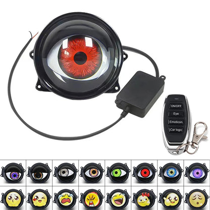 Dynamic LED Car Headlights - Devil Eye Eagle Eye Styling Lights for Car Decoration & Custom Accessories