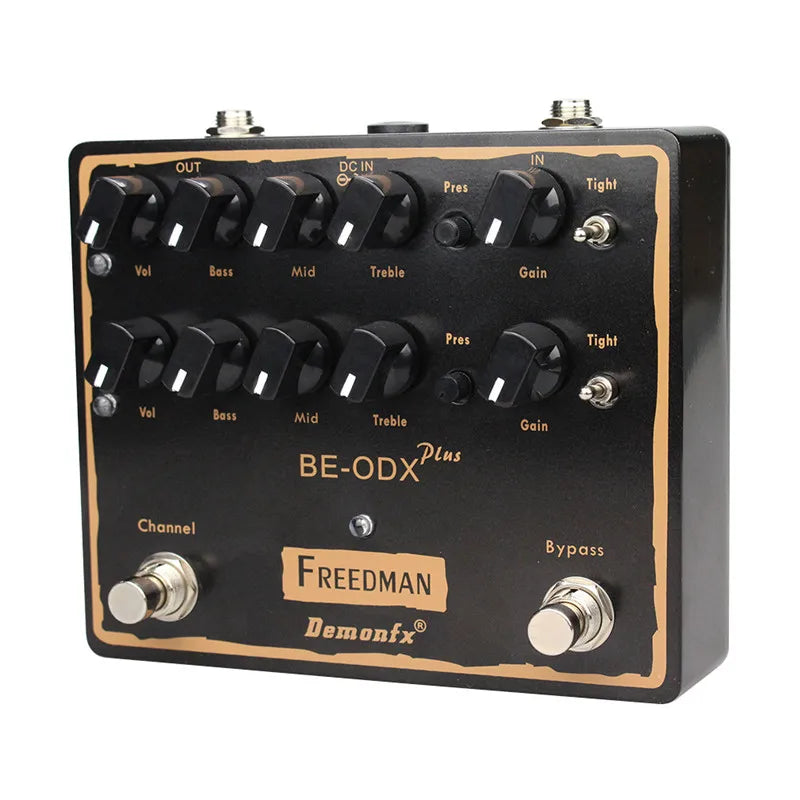 Demonfx BE-ODX PLUS Guitar Effect Pedal – High-Quality Overdrive Distortion with True Bypass