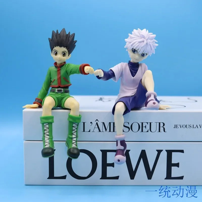 13cm Hunter x Hunter Gon Freecss & Zoldyck Anime Action Figure – Collectible Model Figurine Toy Gift Ornament