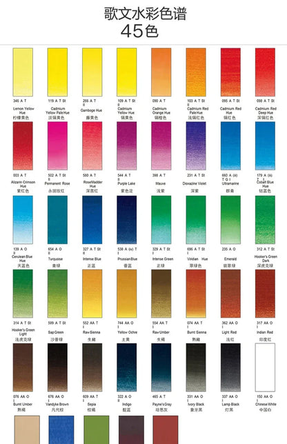 Winsor & Newton Cotman Watercolor Paint Tube 8ml – High Transparency Aquarelle with Excellent Tinting Strength