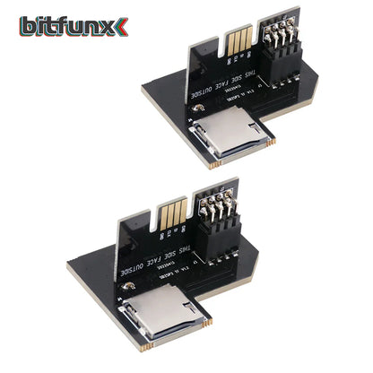 Bitfunx SD2SP2 Pro SD Card Adapter – MicroSD TF Card Reader for Nintendo GameCube NGC NTSC Serial Port 2