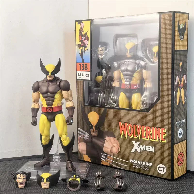 CT Toys Wolverine Hellverine Figure — Mafex 096/138 X-Men Anime Action Collectible Model Toy Gift