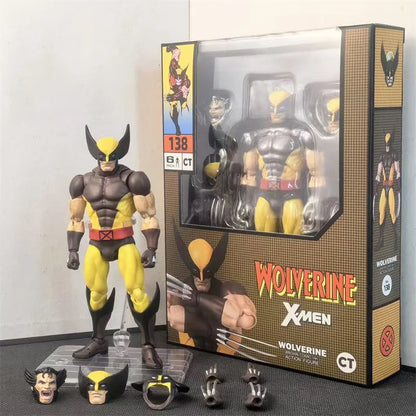 CT Toys Wolverine Hellverine Figure — Mafex 096/138 X-Men Anime Action Collectible Model Toy Gift