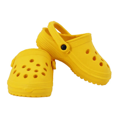 7cm Doll Sandal Shoes for 43cm Born Baby & 18-Inch American Dolls — Accessories for Doll Clothes, Girl’s Toy Gift