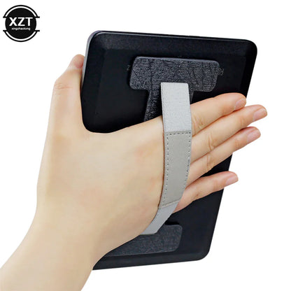 Universal Tablet Hand Grip Strap Holder: Anti-Slip Finger Sling Band Handle Stand Sticker for 6-10.5 inch Kindle Tablet PC