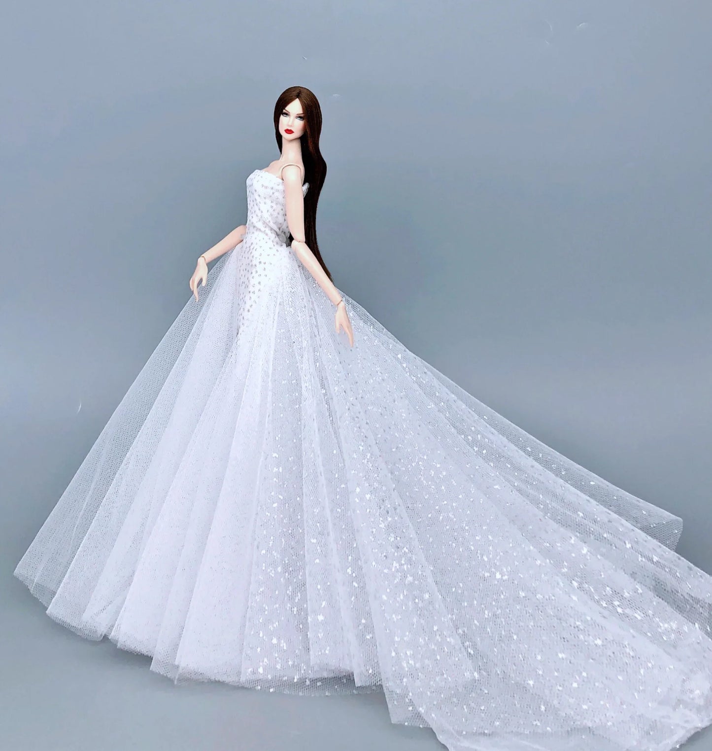 Barbie & 30cm BJD Doll Clothes — Princess, Wedding & Long Gown Dress Accessories for Doll Houses
