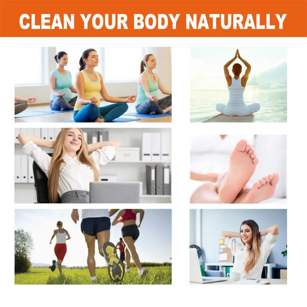 Ginger Cleansing Pads – Natural Ingredients for Stress Relief, Foot Care, Toxin Removal, Sleep Improvement & Toxin-Free Body Health