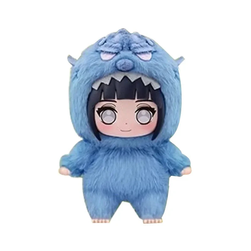 Naruto Series Blind Box Figures — Itachi, Sasuke, Kakashi & Gaara Plush Pendant Collectible Toy, Trendy Birthday Gift