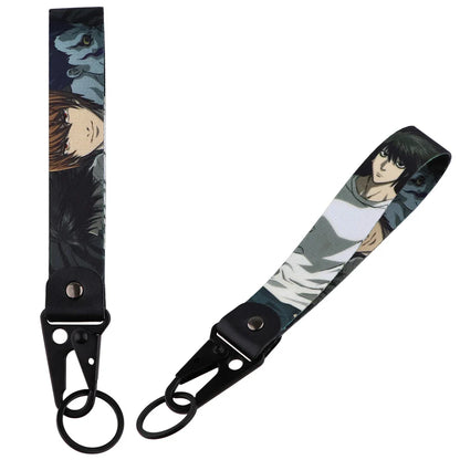 Anime Eagle Beak Keychain – Cool Short Lanyard for Phone, Badge Holder & USB Pendant