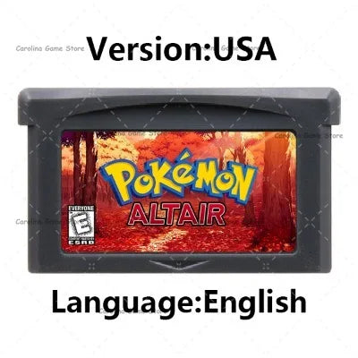 GBA 32-Bit Game Cartridge | Pokemon Series Yellow Sword Shield Arceus Legend Console Card