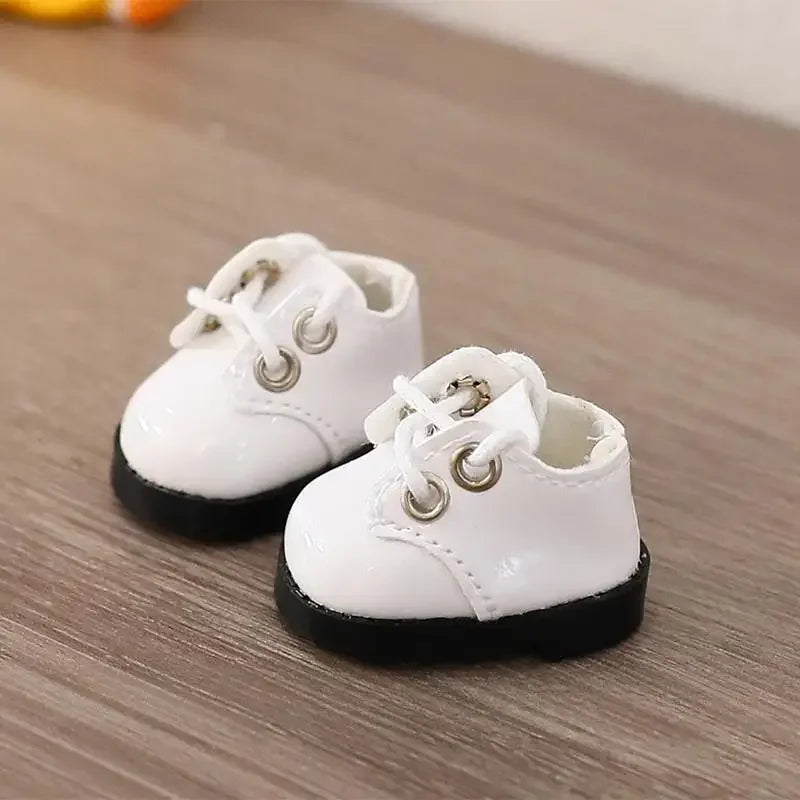 17cm LABUBU Cotton Doll Shoes - Casual Sports Footwear for Dolls, Accessories for Labubu Outfits (Only shoes)