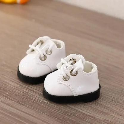 17cm LABUBU Cotton Doll Shoes - Casual Sports Footwear for Dolls, Accessories for Labubu Outfits (Only shoes)
