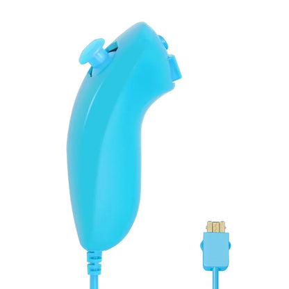 2-in-1 Nintendo Wii Controller Set | Wireless Remote Gamepad with Motion Plus Joystick & Silicone Case
