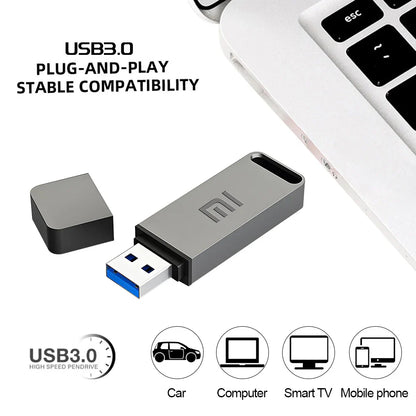 Original Xiaomi 2TB USB 3.0 Pen Drive – High-Speed Metal Flash Storage, Waterproof