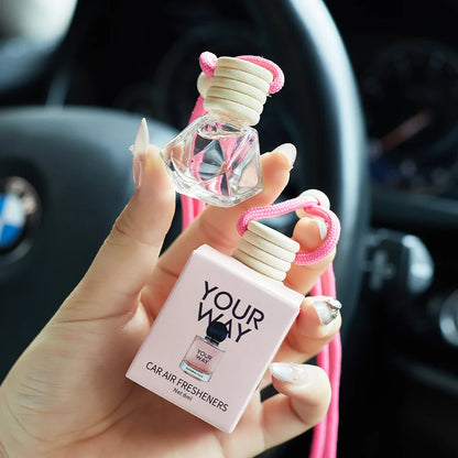Car Perfume Air Freshener – Long-Lasting Interior Fragrance for Fresh & Charming Car Scent