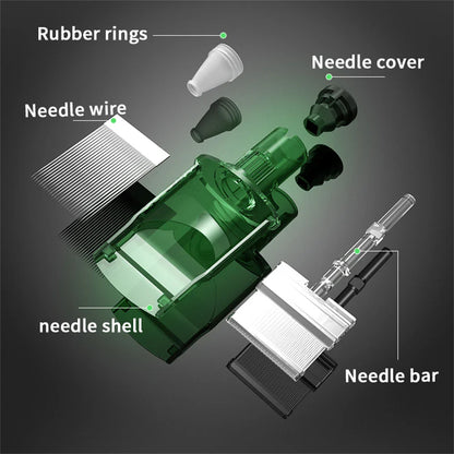 10PCS Large Cartridge Tattoo Needles – Professional Big Tip Tattoo Equipment for Precision Tattooing Tool Set