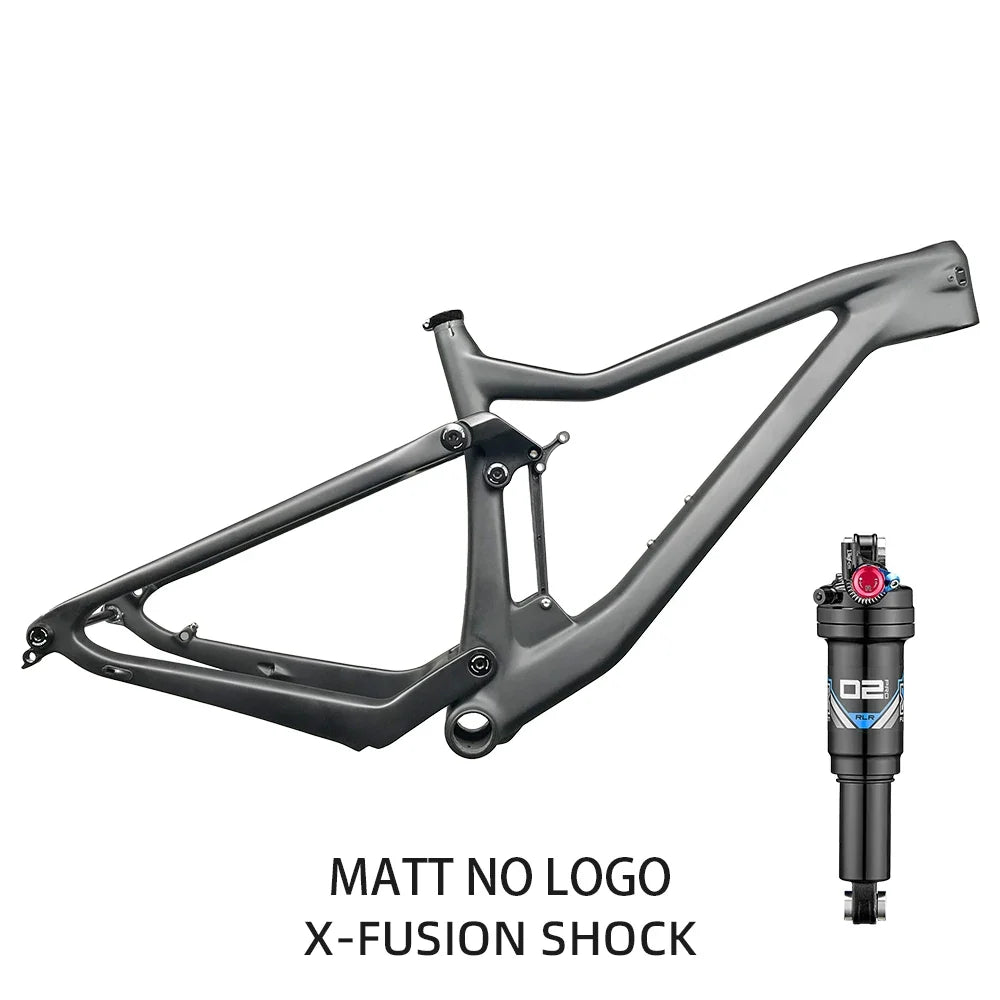 LEXON TACTIC Full Carbon MTB Frame - 29er Cross Country Suspension Frame with Boost 148mm