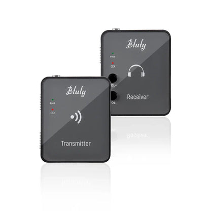 Btuty 2.4GHz Wireless Earphone Monitor System – Rechargeable Transmitter & Receiver with Lossless Digital Transmission