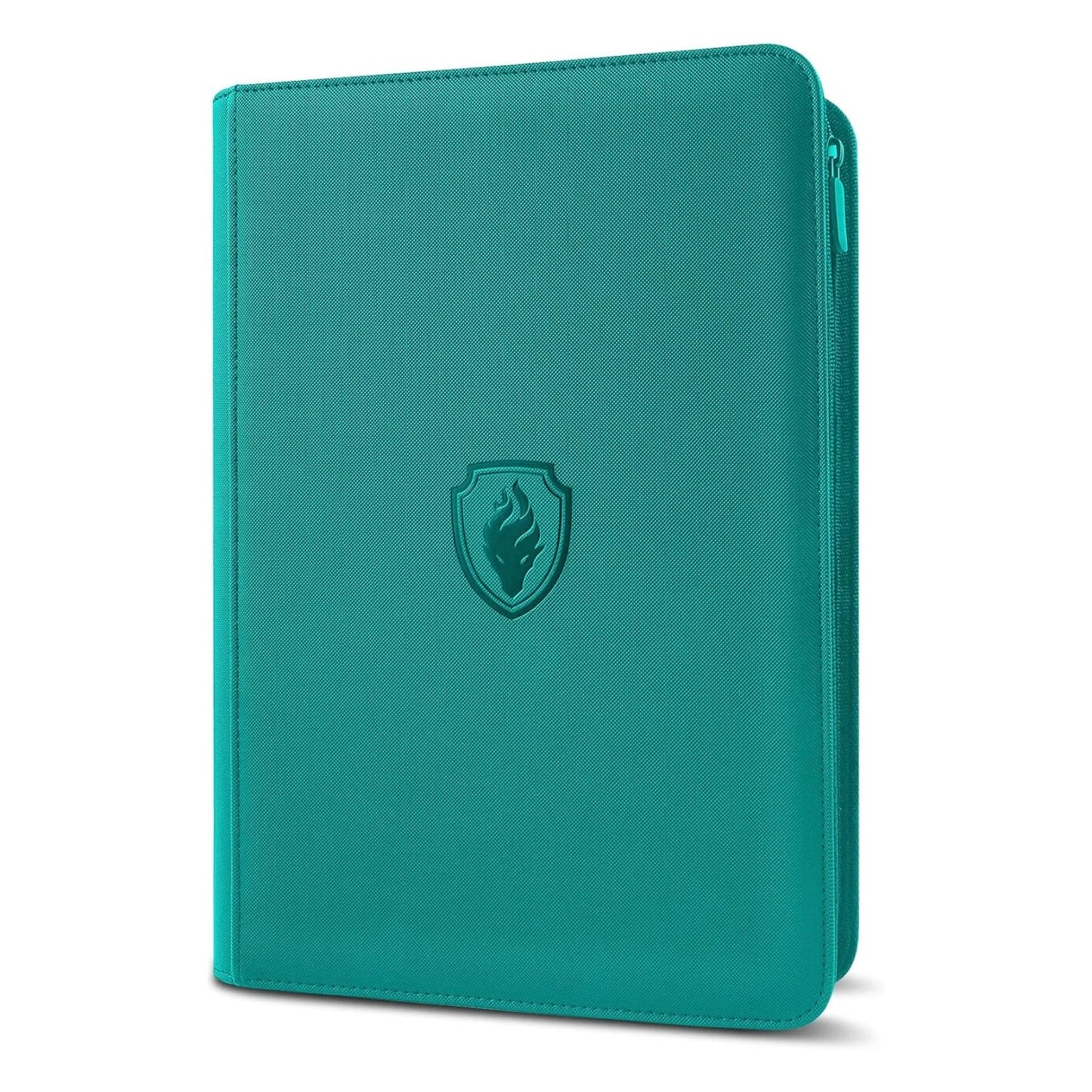 9-Pocket Trading Card Binder - 360-Card Zipper Album with Premium PU Cover