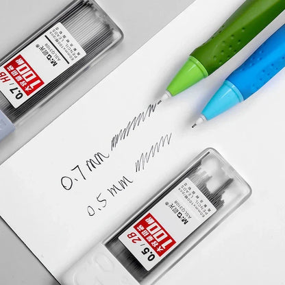 2Box 2B/HB Mechanical Pencil Leads 0.5/0.7mm | Automatic Pencil Core Refills | Student Writing Painting Office School Supplies