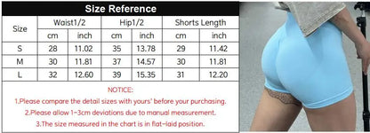 Women’s Gym Impact Running Shorts — Seamless Scrunch Butt Biker & Yoga Athletic Leggings