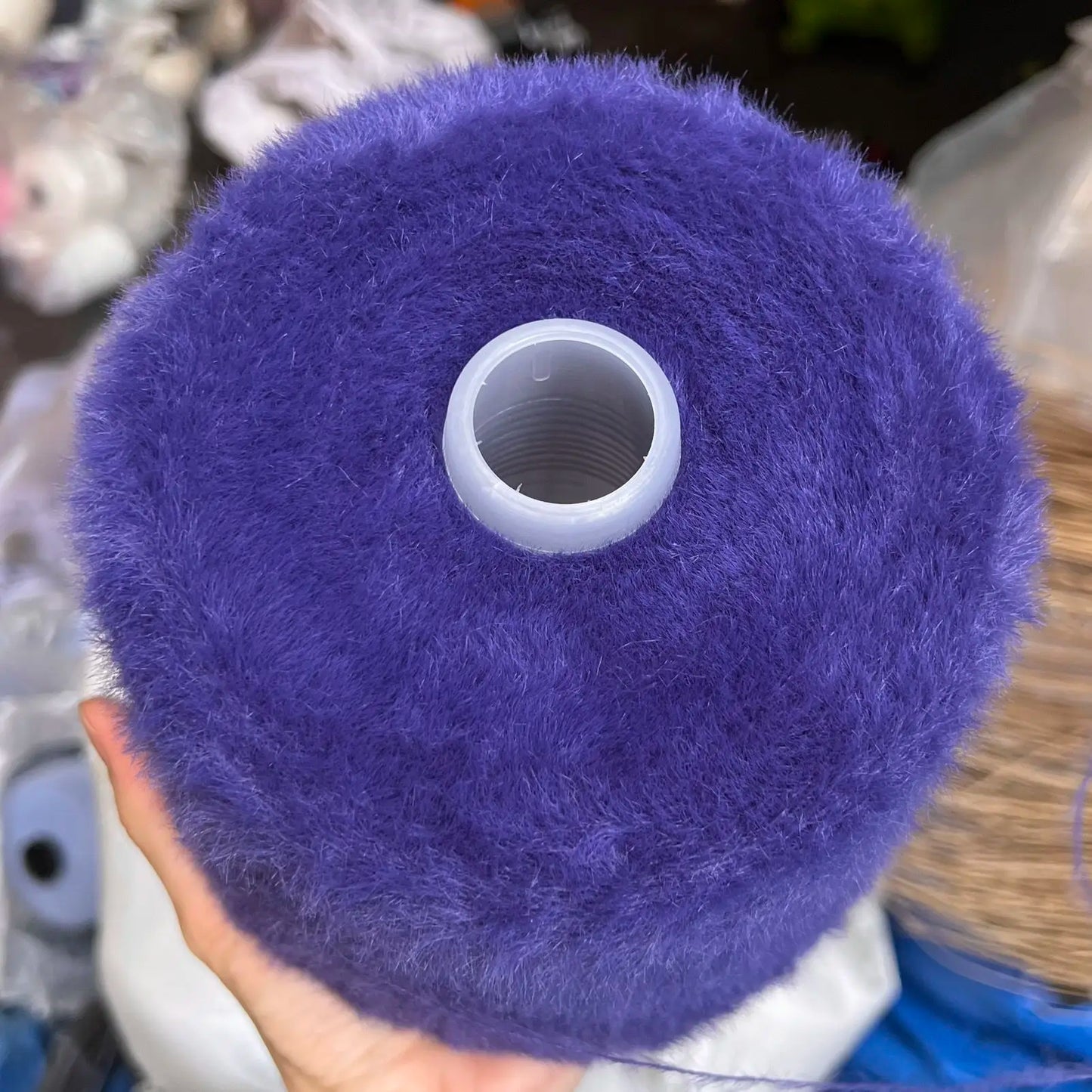 250g Mink Velvet Yarn – Soft Non-Pilling Long & Short Hair Yarn for Shawls, Coats, Scarves & Baby Sweaters