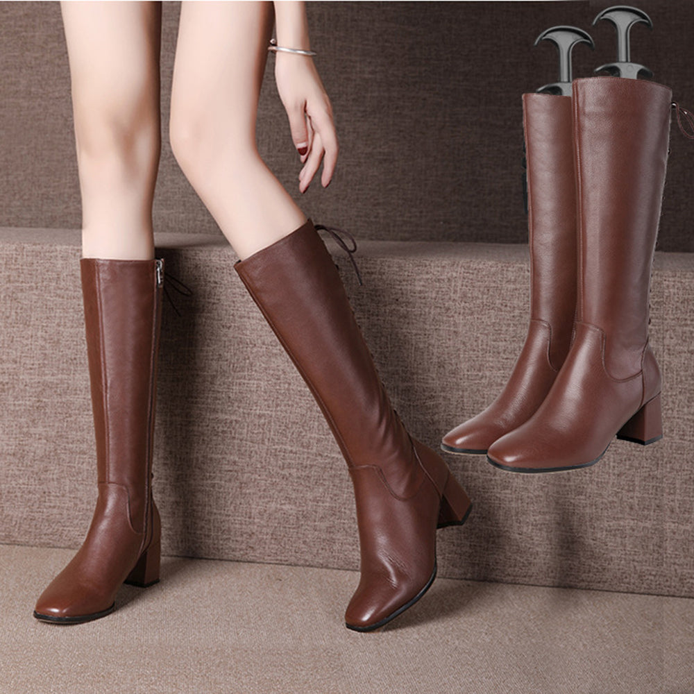Boots Stand Holder with Handle – Anti-Crease Boot Shaper & Toe Support for Women’s Long Boots