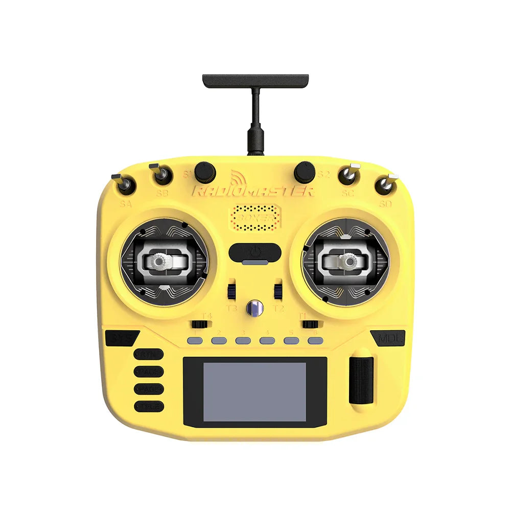 Radiomaster Boxer Crush 16CH 2.4G Radio Controller — ELRS Transmitter with AG01 Hall Gimbals Remote Control